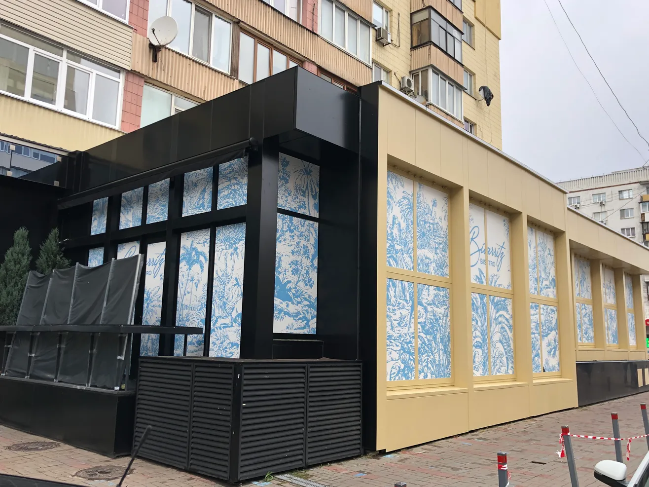 Фарбування фасадів ресторанів